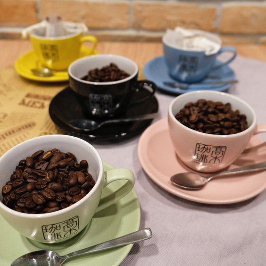 Takagi Ceramic Coffee Cup with Saucer in gift box